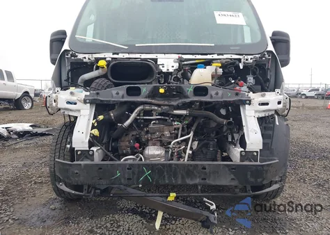 2022 Ram Promaster 2500 High Roof 159 Wb z USA, uszkodzony, nr VIN 3C6LRVDG6NE125422